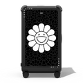 SMILE ON (BLACK) CHECK-IN TRUNK SUITCASE | 29" Check-In Trunk Suitcase / Bounce Suitcase / Matte Black | Image 1
