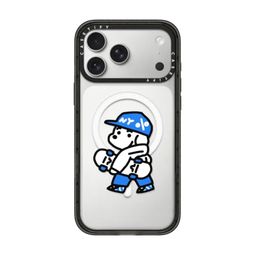mini JOHN (Skater) | iPhone 17 Pro Max / Impact Case MagSafe Compatible / Black | Image 1
