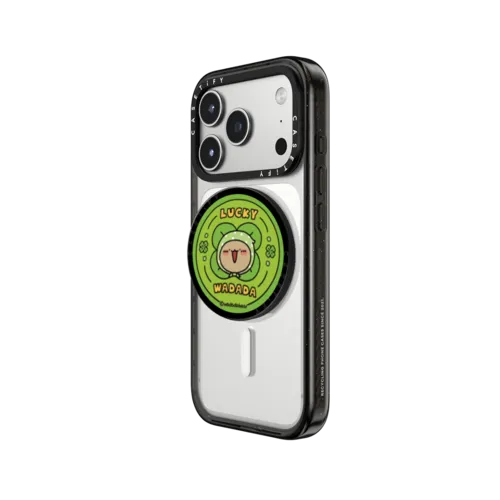Wadadabear Little Luck Snappy Grip Stand | Snappy Grip Stand / Snappy Grip Stand MagSafe Compatible / Black | Image 2
