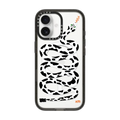 Cow Print Snake by Kristina Micotti | iPhone 17 / Impact Case MagSafe Compatible / Black | Image 1