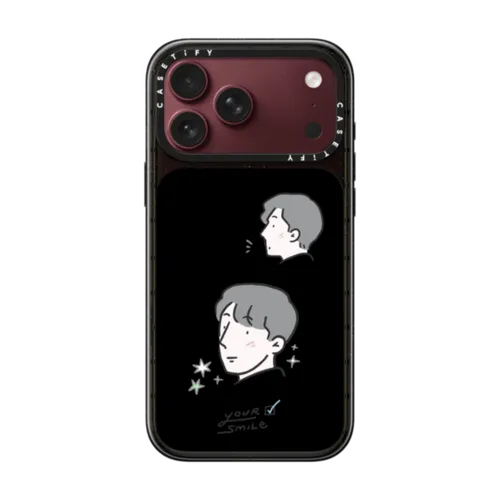 You are my Smile 02 | iPhone 18 Pro Max / Impact Case MagSafe Compatible - Glossy / Glossy Black | Image 1