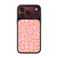 Mosaic Flowers by Sandra Hutter | iPhone 18 Pro Max / Impact Case MagSafe Compatible - Glossy / Glossy Black | Image 1