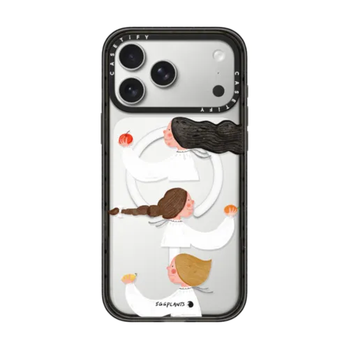 Love is creeping | iPhone 17 Pro Max / Impact Case MagSafe Compatible / Black | Image 1