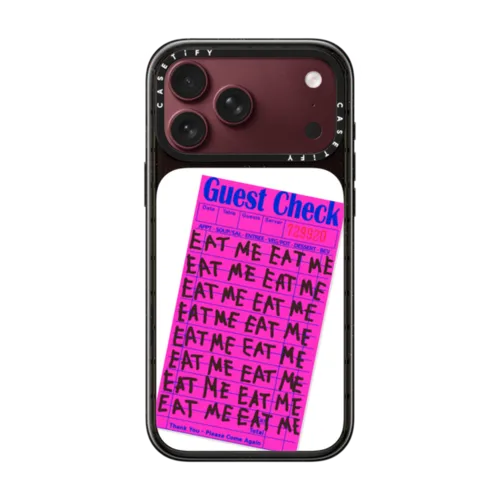 Eat Me | iPhone 18 Pro Max / Impact Case MagSafe Compatible - Glossy / Glossy Black | Image 1
