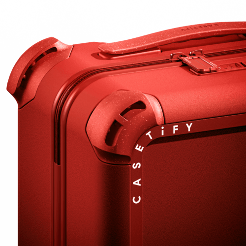 Mini JOHN (Sticker Mania) | 21" Carry-On Suitcase / Bounce Suitcase / Cherry Red | Image 6