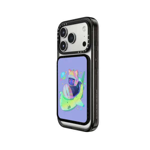 Star Cat | Snappy Cardholder Stand / Snappy Cardholder Stand MagSafe Compatible / Black | Image 2