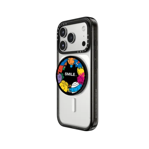 Mr. Men Little Miss Around You Custom Snappy Grip Stand | Snappy Grip Stand / Snappy Grip Stand MagSafe Compatible / Black | Image 2