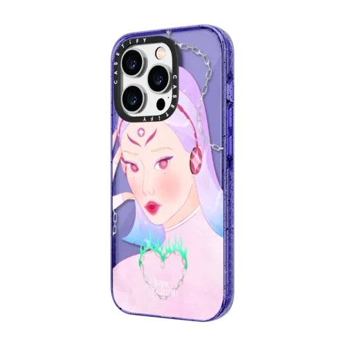 Heightened Sensitivity | iPhone 14 Pro Max / Impact Case / Peri Purple | Image 2