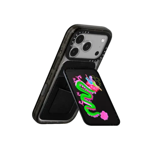 Year of Dragon | Snappy Cardholder Stand / Snappy Cardholder Stand MagSafe Compatible / Black | Image 3