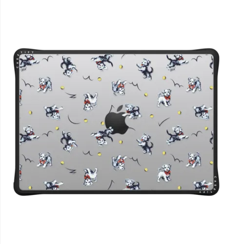 Puppy Dog | MacBook Pro 14-inch (M1 - M5) / MacBook Impact Case / Black | Image 2