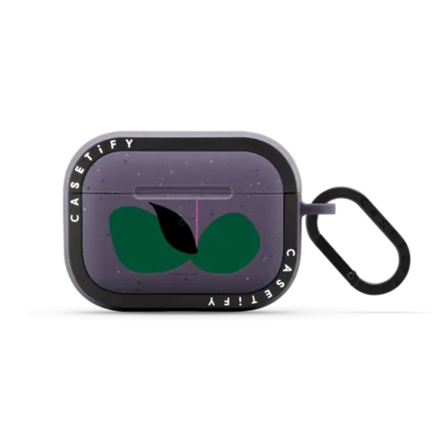 APPLEFLY_GREEN | AirPods Pro 2 / Earbuds Bounce Case / Matte Deep Purple | Image 1