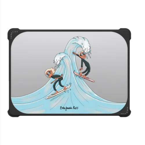 Surf's Up | MacBook Pro 14-inch (M1 - M5) / MacBook Bounce Case / Black | Image 2