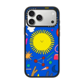 Spiky Sun | iPhone 17 Pro Max / Impact Case MagSafe Compatible / Matte Black | Image 1