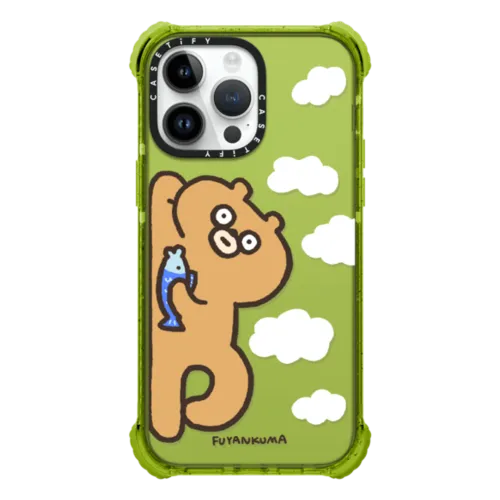Doing Nothing Kuma | iPhone 14 Pro Max / Ultra Impact Case / Kiwi | Image 1