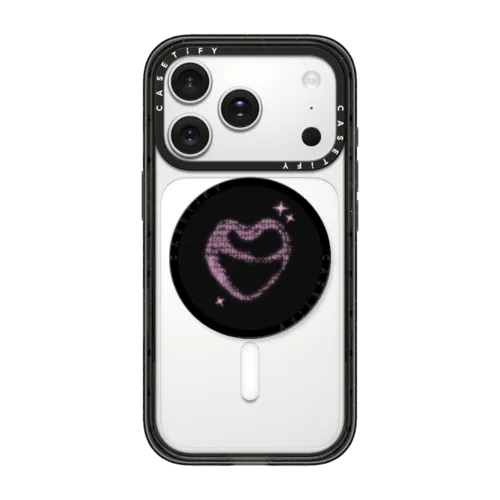 Dreamy Heart - Black | Snappy Grip Stand / Snappy Grip Stand MagSafe Compatible / Black | Image 1
