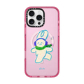 Shuku : Small Steps Everyday by Albee Yau | iPhone 16 Pro Max / Impact Case MagSafe Compatible / Pink Fizz | Image 1