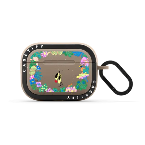 Don't Trim Me | AirPods Pro 2 / Earbuds Bounce Case / Matte Taupe | Image 1