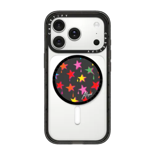 Dopamine Stars | Snappy Grip Stand / Snappy Grip Stand MagSafe Compatible / Black | Image 1
