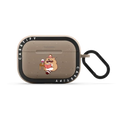Reading Time by Brainholesky | AirPods Pro 2 / Earbuds Bounce Case / Matte Taupe | Image 1