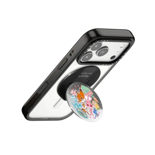 Zootopia 2 Stickermania Snappy Grip stand | Snappy Grip Stand / Snappy Mirror Grip Stand MagSafe Compatible / Silver | Image 3