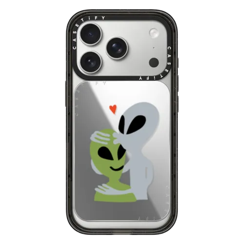 Aliens | Snappy Cardholder Stand / Snappy Mirror Cardholder Stand MagSafe Compatible / Silver | Image 1