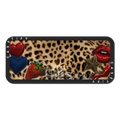 Patched Cheetah | Snappy Laptop Phone Mount / Snappy Laptop Phone Mount MagSafe Compatible / Black/Beige | Image 1