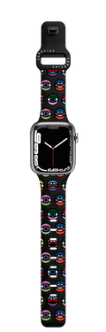 Eyeconic Watch Band | Apple Watch Series 7-9 (45mm) / Impact Band / Black | Image 1