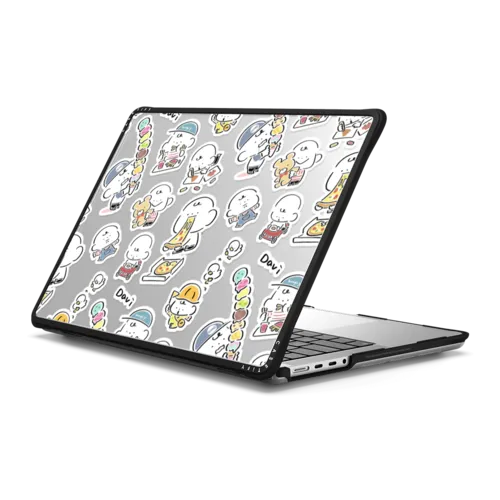 CUTE DAVIS | MacBook Pro 14-inch (M1 - M5) / MacBook Impact Case / Black | Image 1