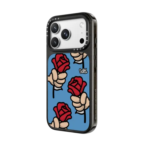 Droppin' Love Vibes | iPhone 18 Pro / Impact Case MagSafe Compatible - Glossy / Glossy Black | Image 2