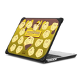 Pompompurin Milk Chocolate Biscuits Laptop Case | MacBook Pro 14-inch (M1 - M5) / MacBook Bounce Case / Black | Image 1