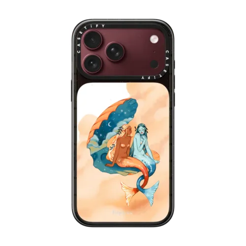 Sirènes Case | iPhone 18 Pro Max / Impact Case MagSafe Compatible - Glossy / Glossy Black | Image 1