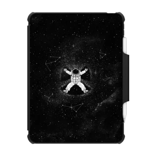 Gravity Tobe Fonseca Snow Angel | iPad Pro 11-inch (3rd/4th gen) / iPad Impact Folio Case / Black | Image 1