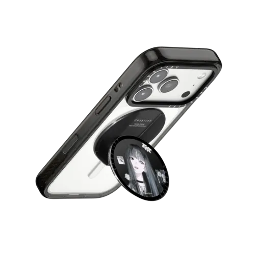 Fading Bloom | Snappy Grip Stand / Snappy Grip Stand MagSafe Compatible / Black | Image 3