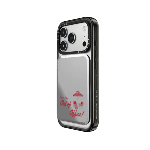 OOO Message | Snappy Cardholder Stand / Snappy Mirror Cardholder Stand MagSafe Compatible / Silver | Image 2
