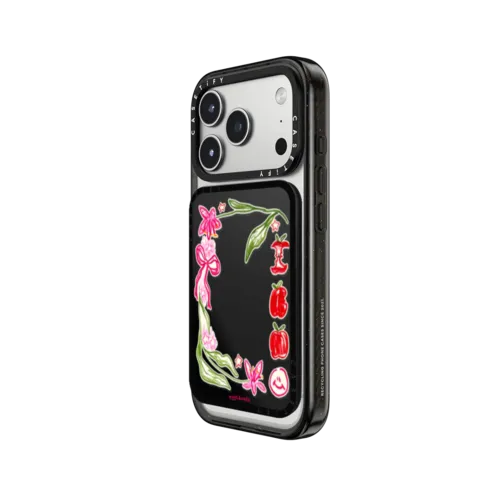 SWEET APPLES | Snappy Cardholder Stand / Snappy Cardholder Stand MagSafe Compatible / Black | Image 2