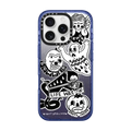 matt darling sticker case | iPhone 16 Pro / Impact Case MagSafe Compatible / Glitter Indigo | Image 1
