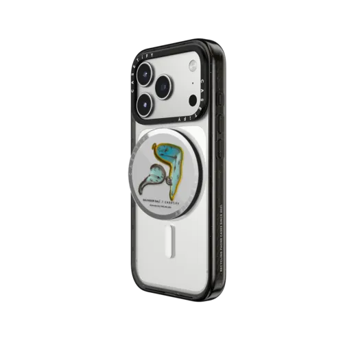 The Persistence of Memory (1931) 2 Snappy Grip Stand | Snappy Grip Stand / Snappy Mirror Grip Stand MagSafe Compatible / Silver | Image 2