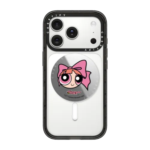 The Powerpuff Girls Blossom Snappy Grip Stand | Snappy Grip Stand / Snappy Mirror Grip Stand MagSafe Compatible / Silver | Image 1