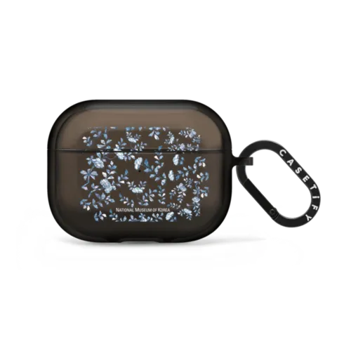 NMK Blue Nacre Earbuds Case - Black Case Edition | AirPods Pro 2 / Earbuds Impact Case / Black | Image 1