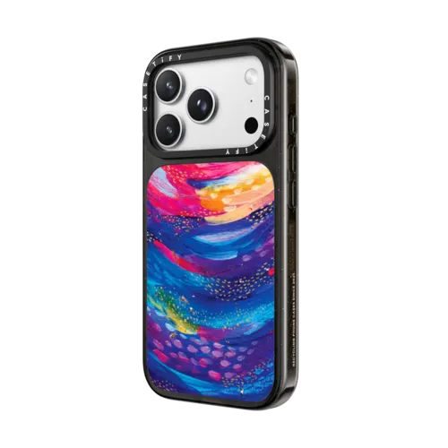 Sunset in Normandie | iPhone 18 Pro Max / Impact Case MagSafe Compatible - Glossy / Glossy Black | Image 2