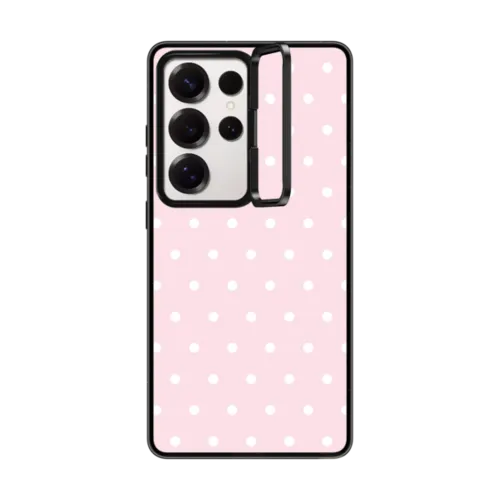 Strawberry Soda Case | Galaxy S25 Ultra / Impact Ring Stand Case / Black | Image 1