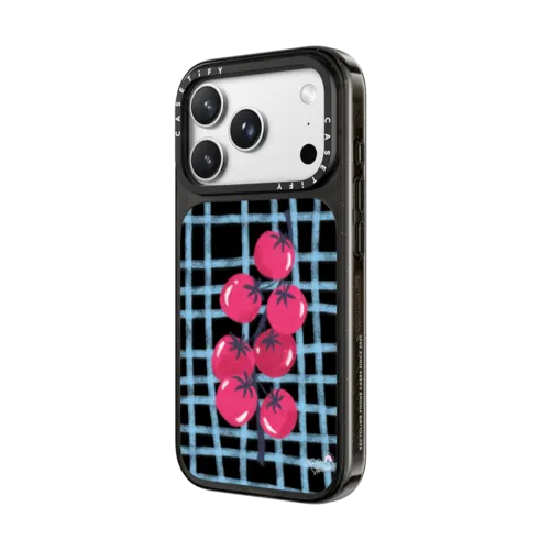 Tomatoes | iPhone 18 Pro Max / Impact Case MagSafe Compatible - Glossy / Glossy Black | Image 2