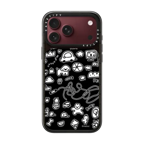 Dog World | iPhone 18 Pro Max / Impact Case MagSafe Compatible - Glossy / Glossy Black | Image 1