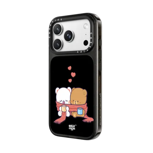 Wrapped in Warmth | iPhone 18 Pro Max / Impact Case MagSafe Compatible - Glossy / Glossy Black | Image 2