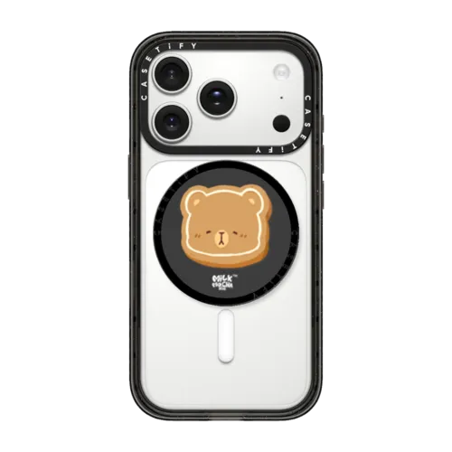 Mocha Cookie! | Snappy Grip Stand / Snappy Grip Stand MagSafe Compatible / Black | Image 1