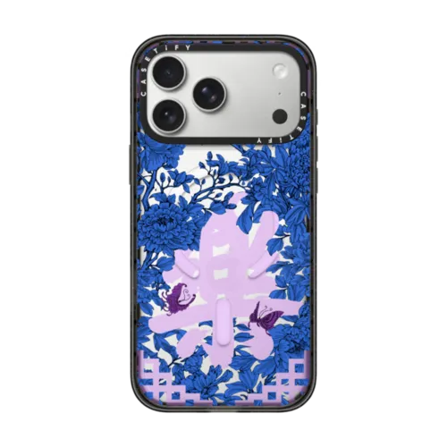 Pink Le Case | iPhone 17 Pro Max / Impact Case MagSafe Compatible / Black | Image 1