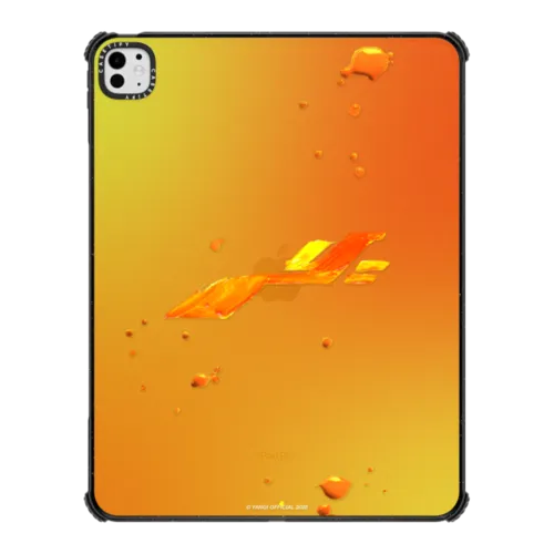 YANGI Vibrant Neon Orange Case Tablet Case | iPad Pro 13-inch (M4/M5) / iPad Impact Case / Black | Image 1