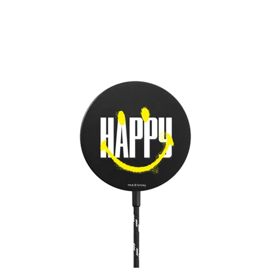 Smiley Graffiti PowerThru Magnetic Wireless Charger | Image 1