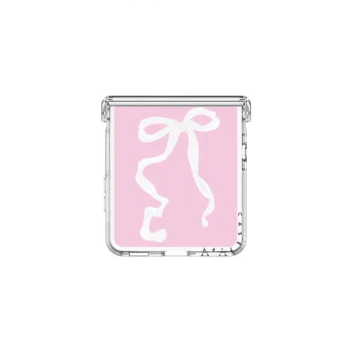 Painted Ribbon | Galaxy Z Flip8 / Impact Clear Magnetic Case / Clear | Image 2