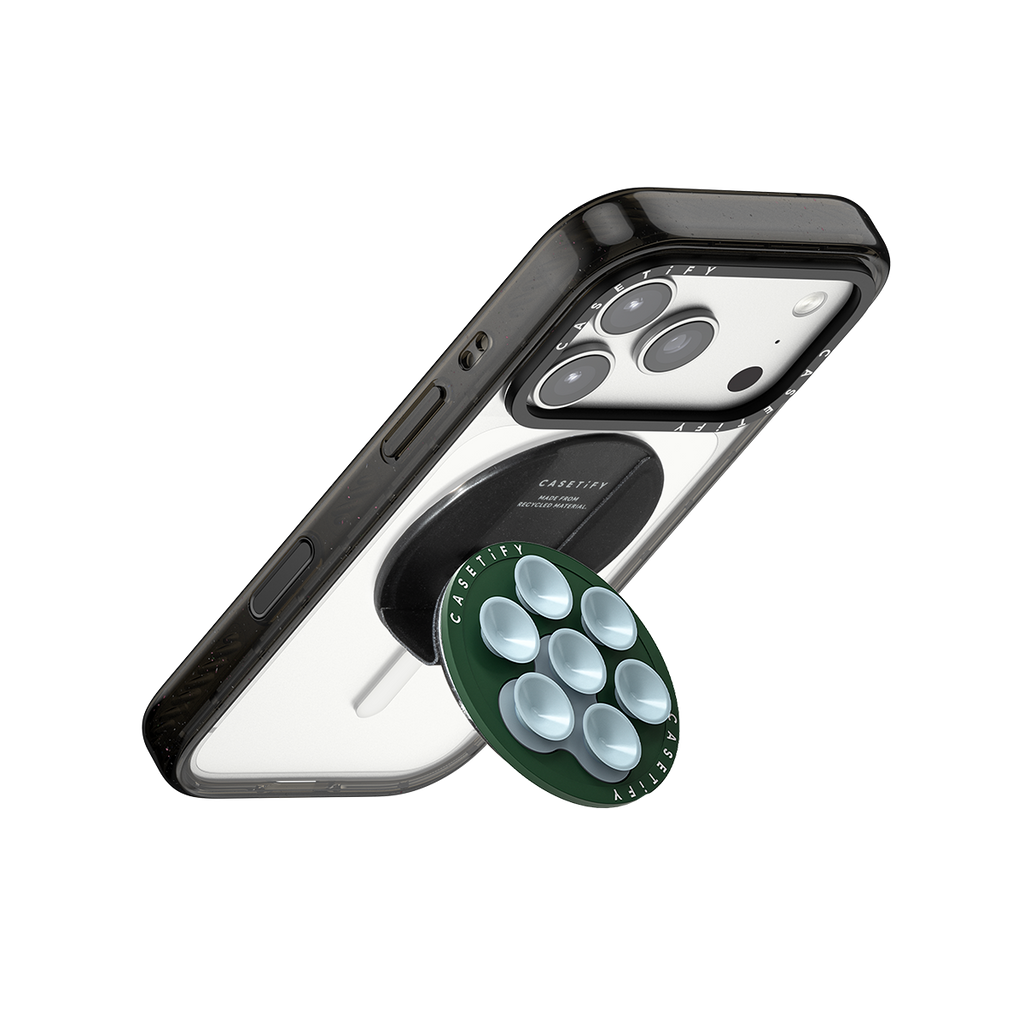 Snappy Snap & Stick Grip Stand MagSafe Compatible - Blue Paw